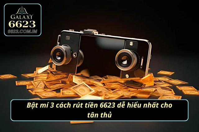 Rút Tiền 6623 - Hướng Dẫn Quy Trình Rút Tiền Đơn Giản Nhất Bật mí 3 cách rút tiền tại 6623 dễ hiểu nhất